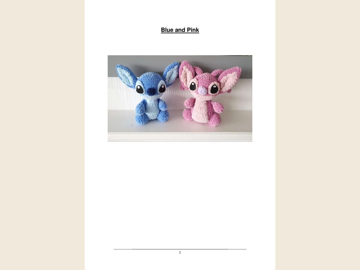 Blue and Pink