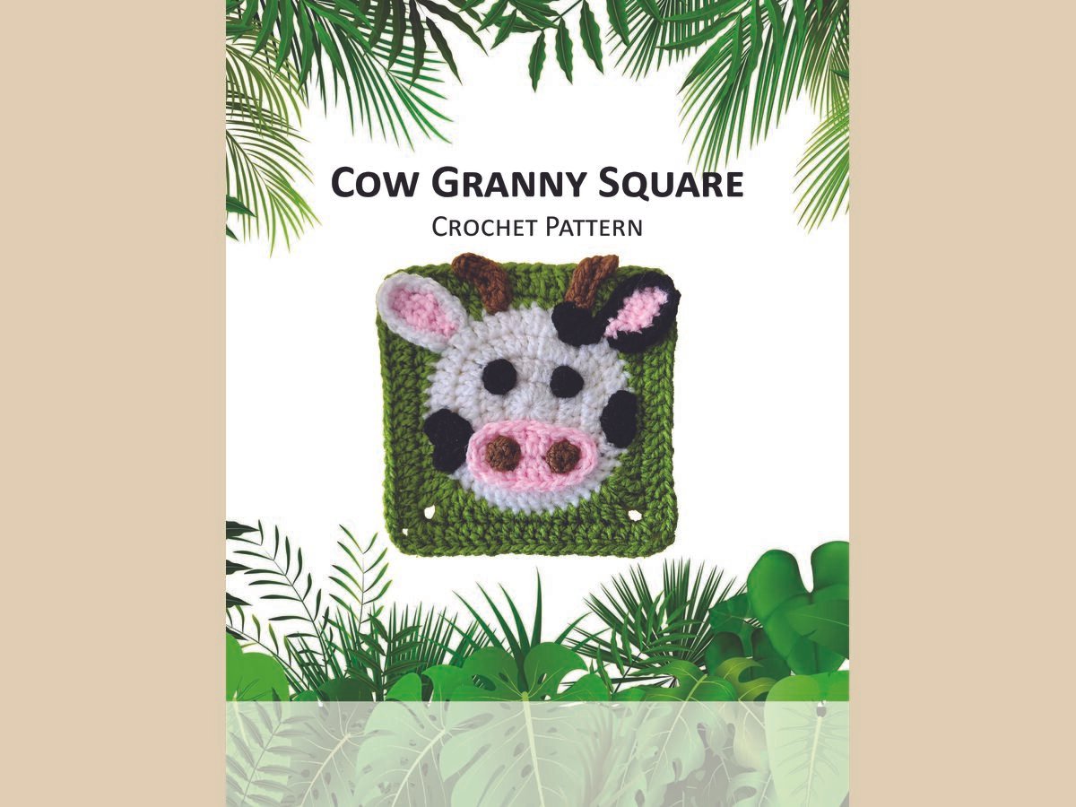 Cow Granny Square_Crochet Pattern-compressed
