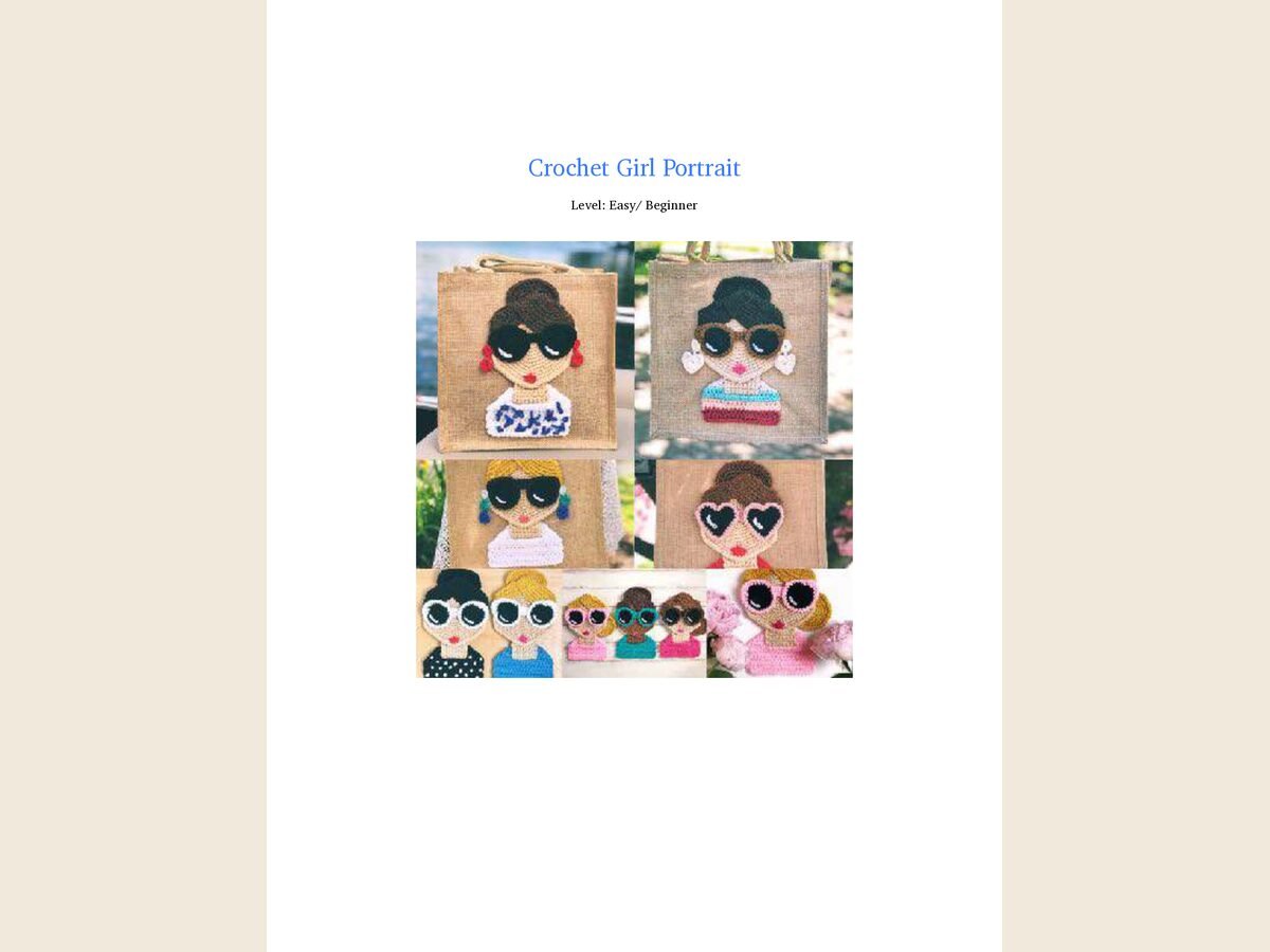 Doll face bag
