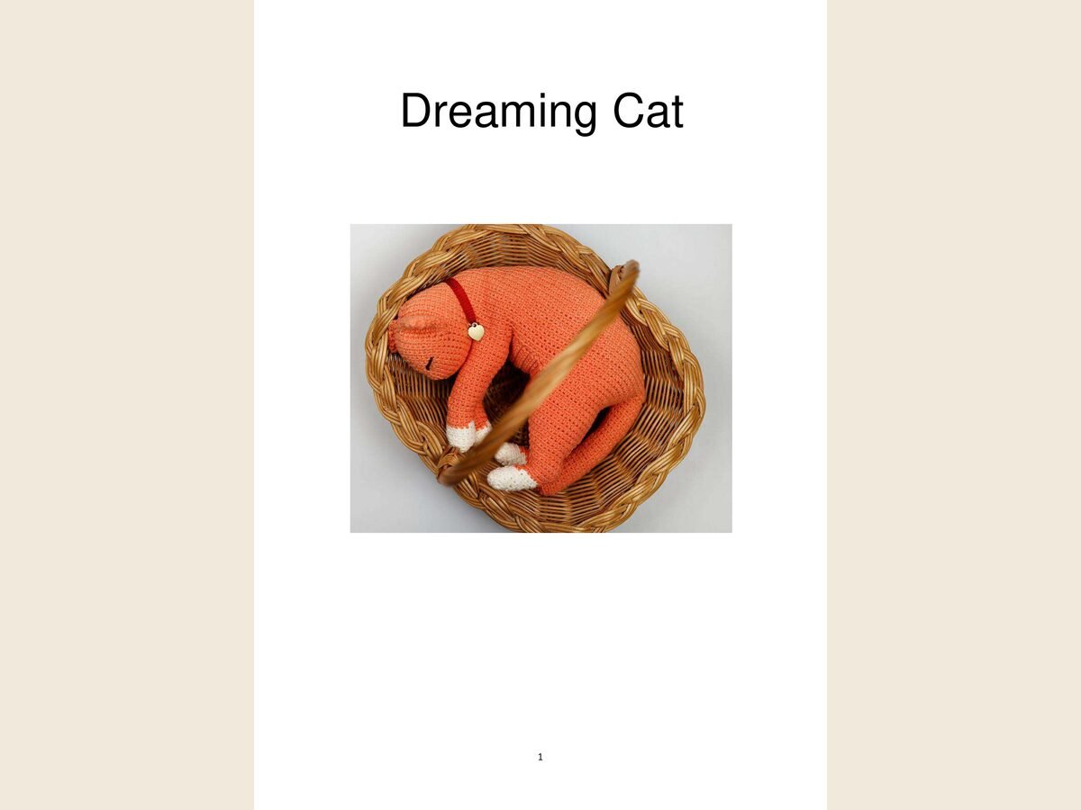 Dreaming Cat