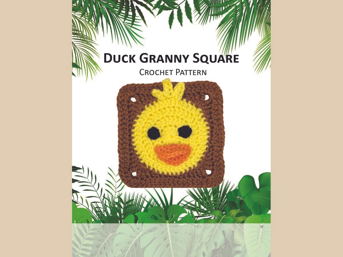 Duck Granny Square_Crochet Pattern-compressed