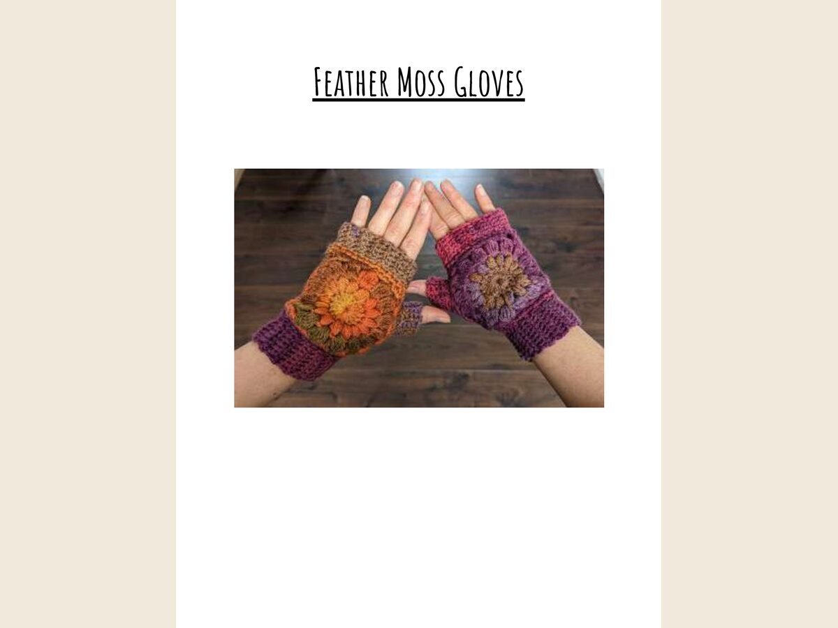 Feather Moss Gloves
