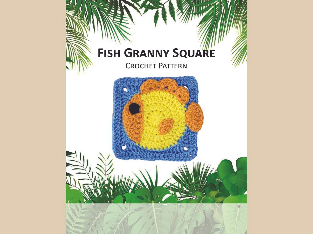 Fish Granny Square_Crochet Pattern-compressed