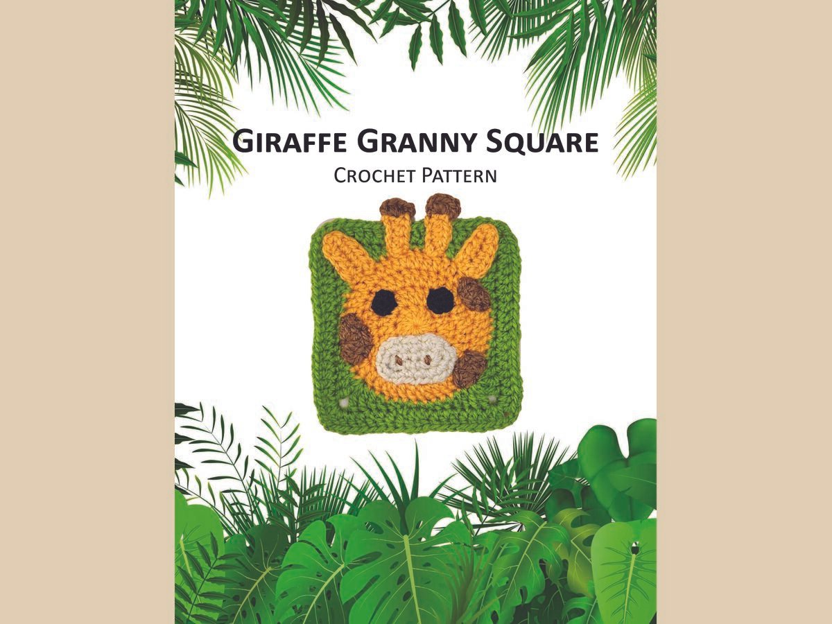 Giraffe Granny Square_Crochet Pattern-compressed