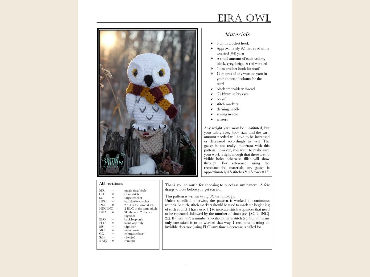 Hedwig owl