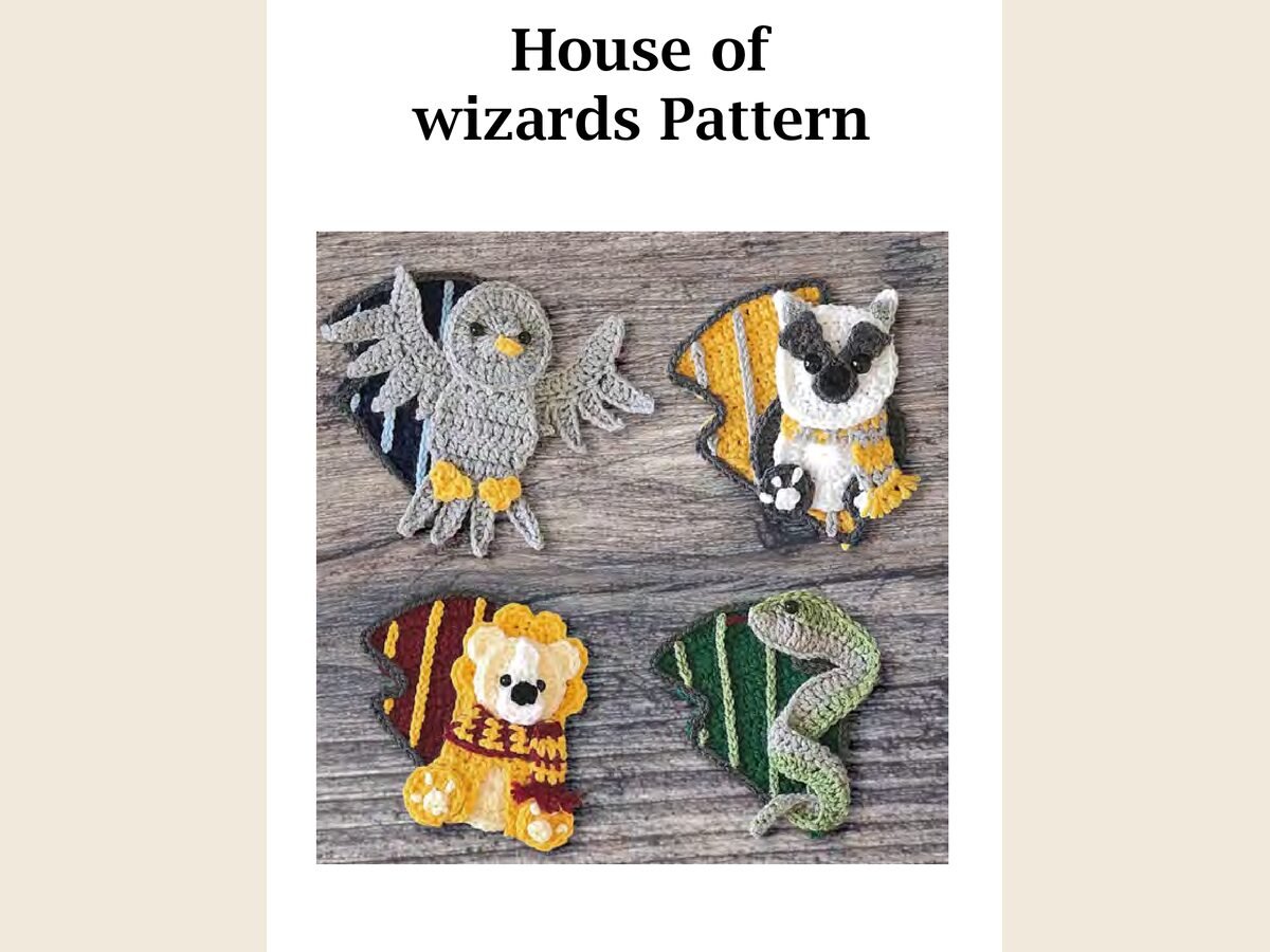 House of wizards Pattern reduced