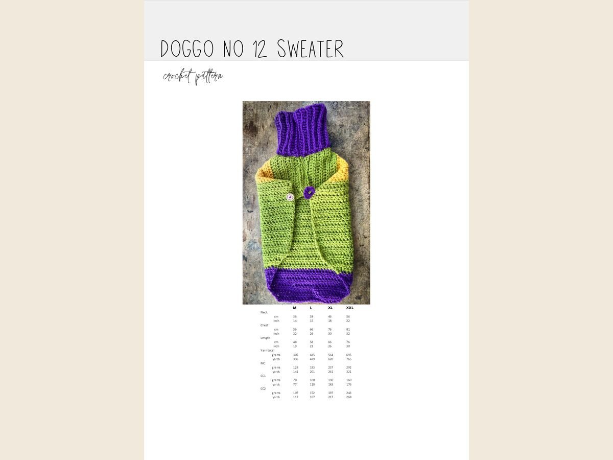 Large Dog Jumper