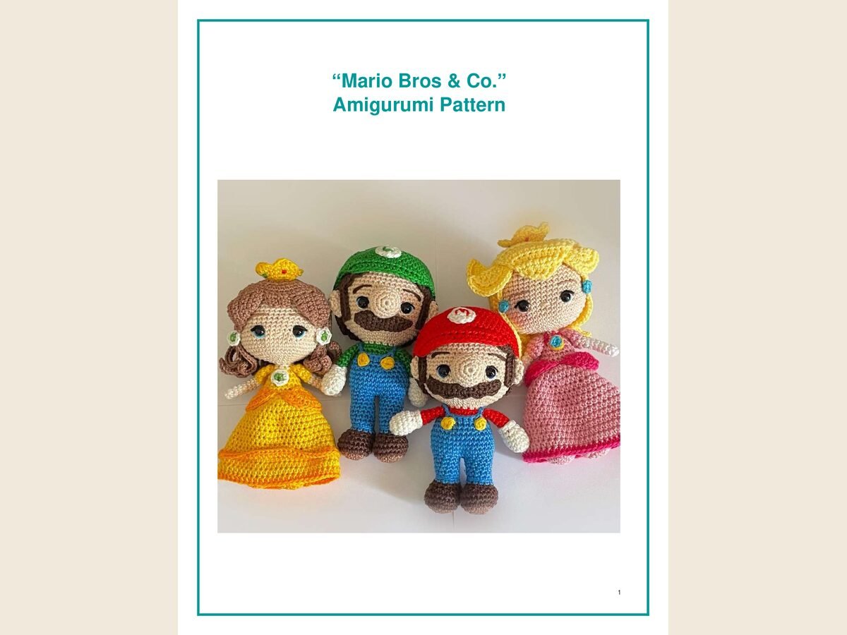 MarioBrosCo_Amigurumi