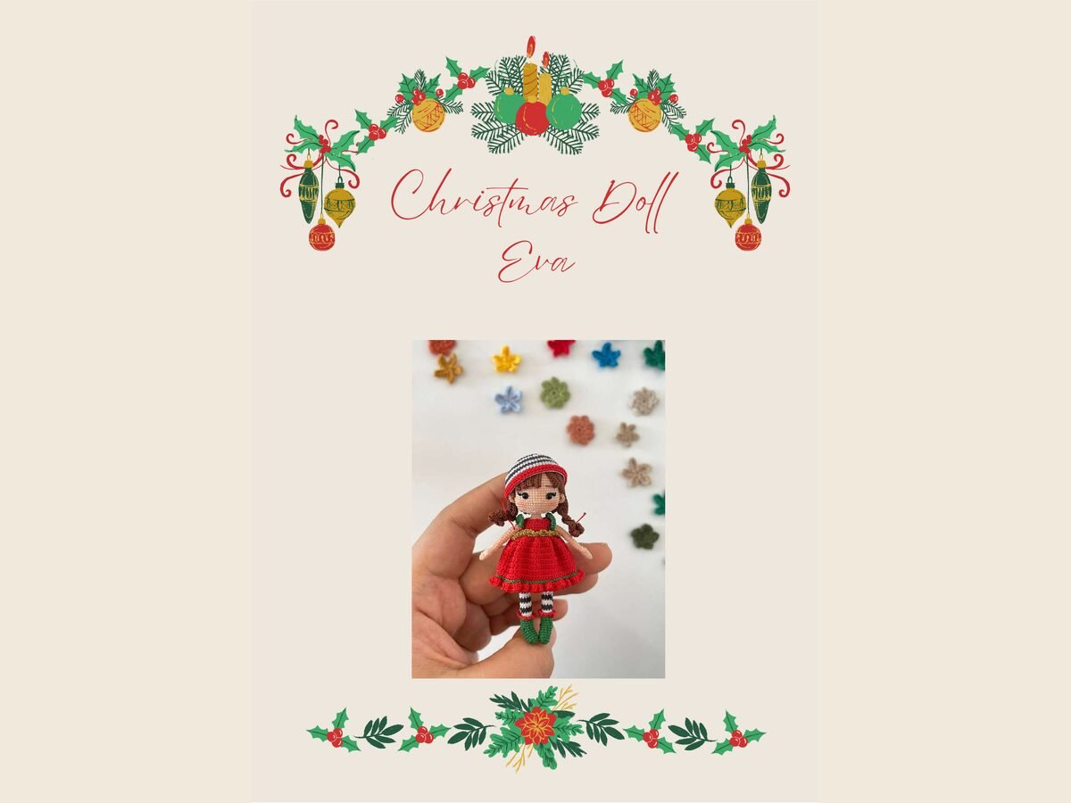 Mini Christmas Doll