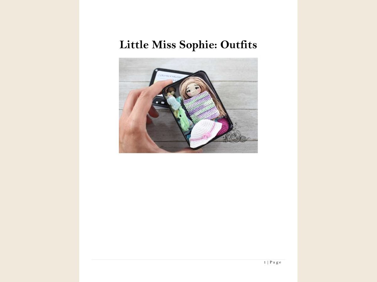 Miss Sophie Outfits