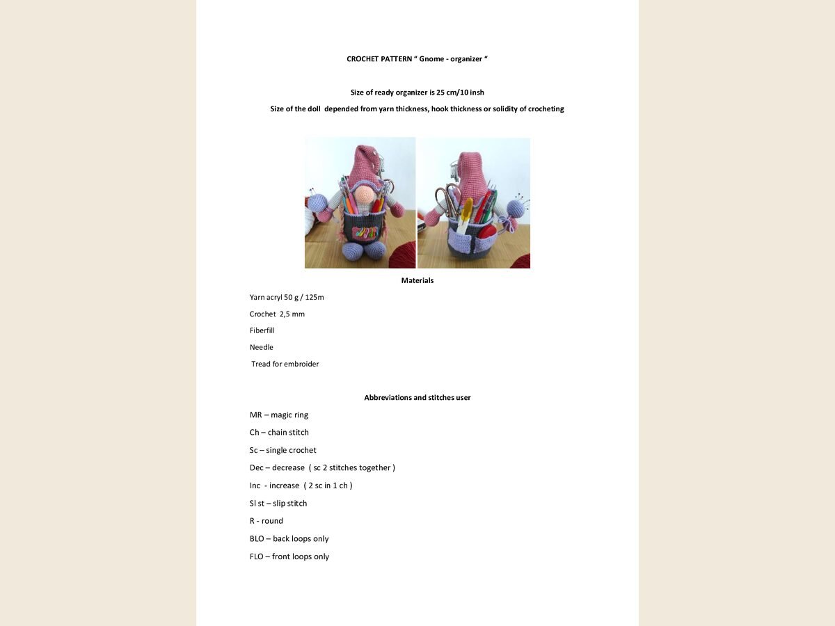 Organise gnome