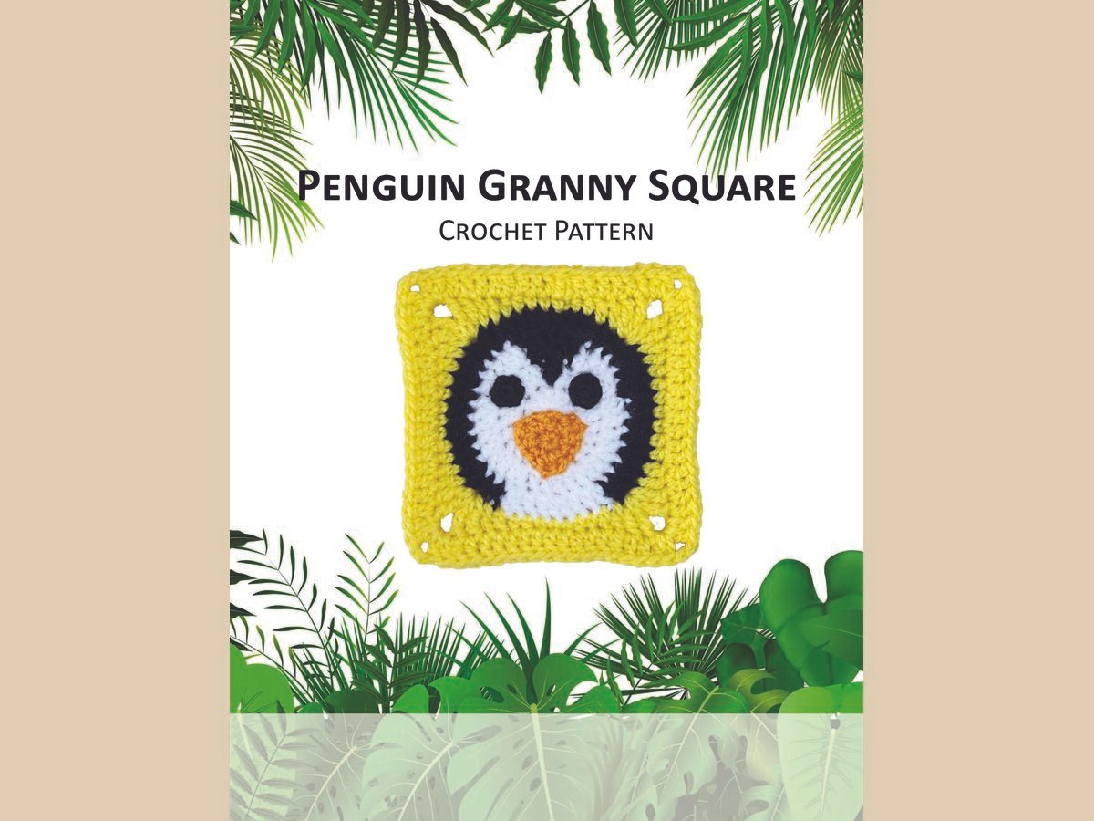 Penguin Granny Square_Crochet Pattern-compressed