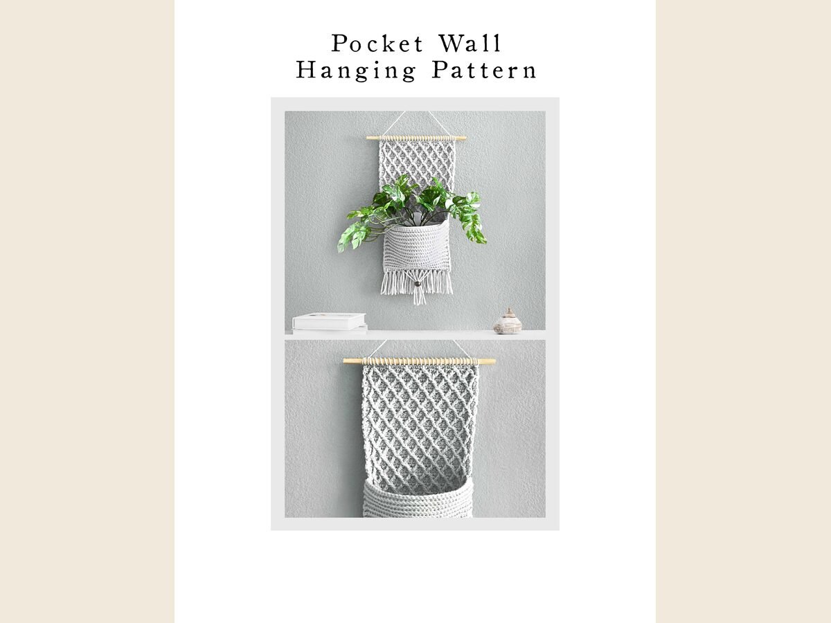 Pocket wall hanging