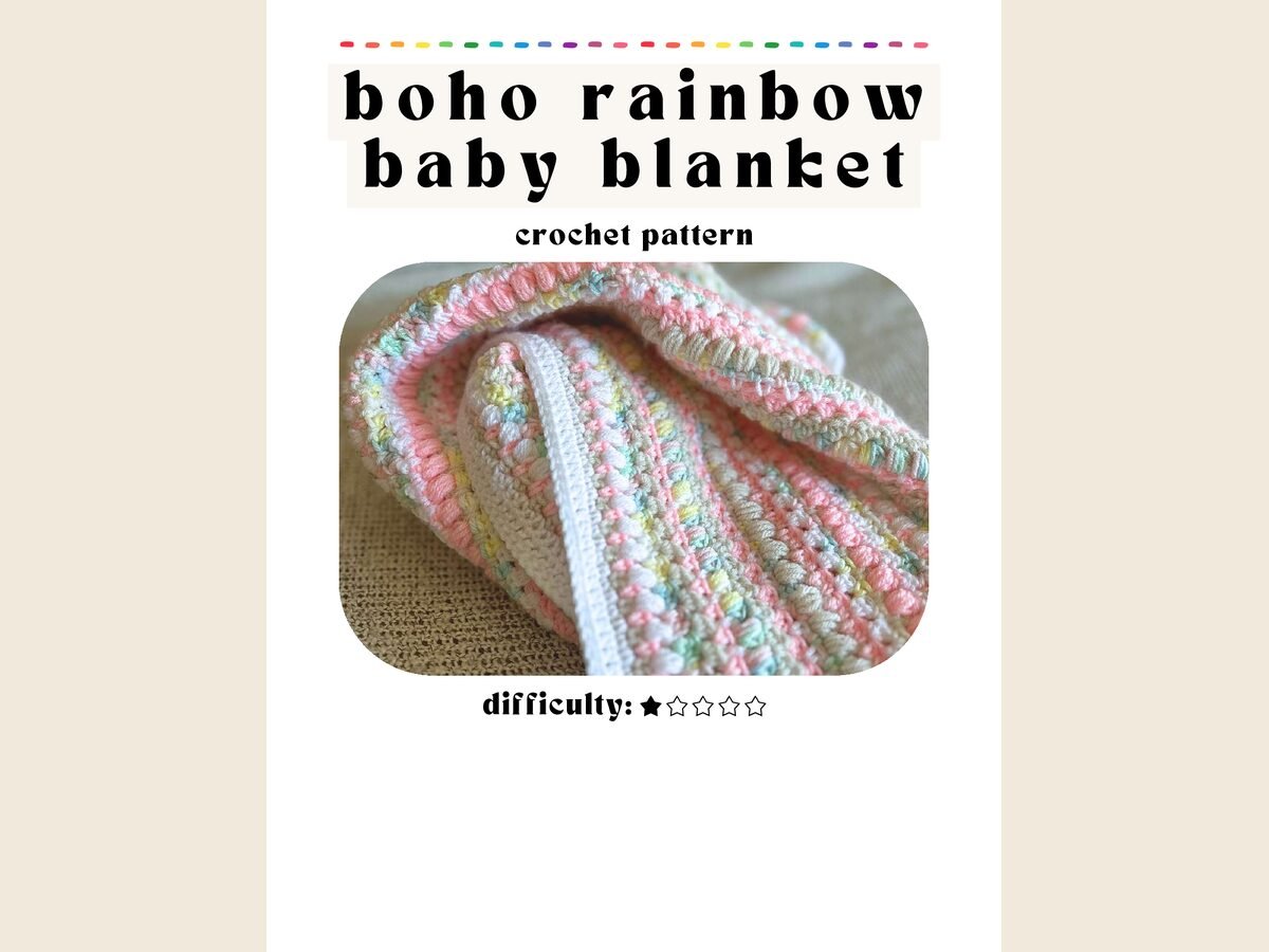 Rainbow Baby Blanket
