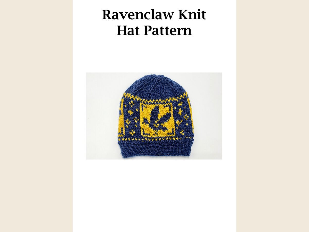 Ravenclaw Knit Hat Pattern