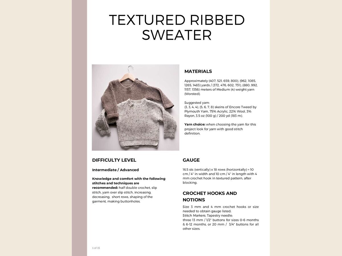 Ribbed Sweater