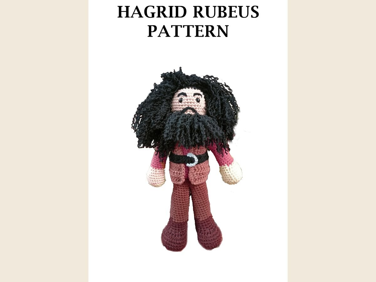 Rubeus Hagrid Amigurumi Pattern