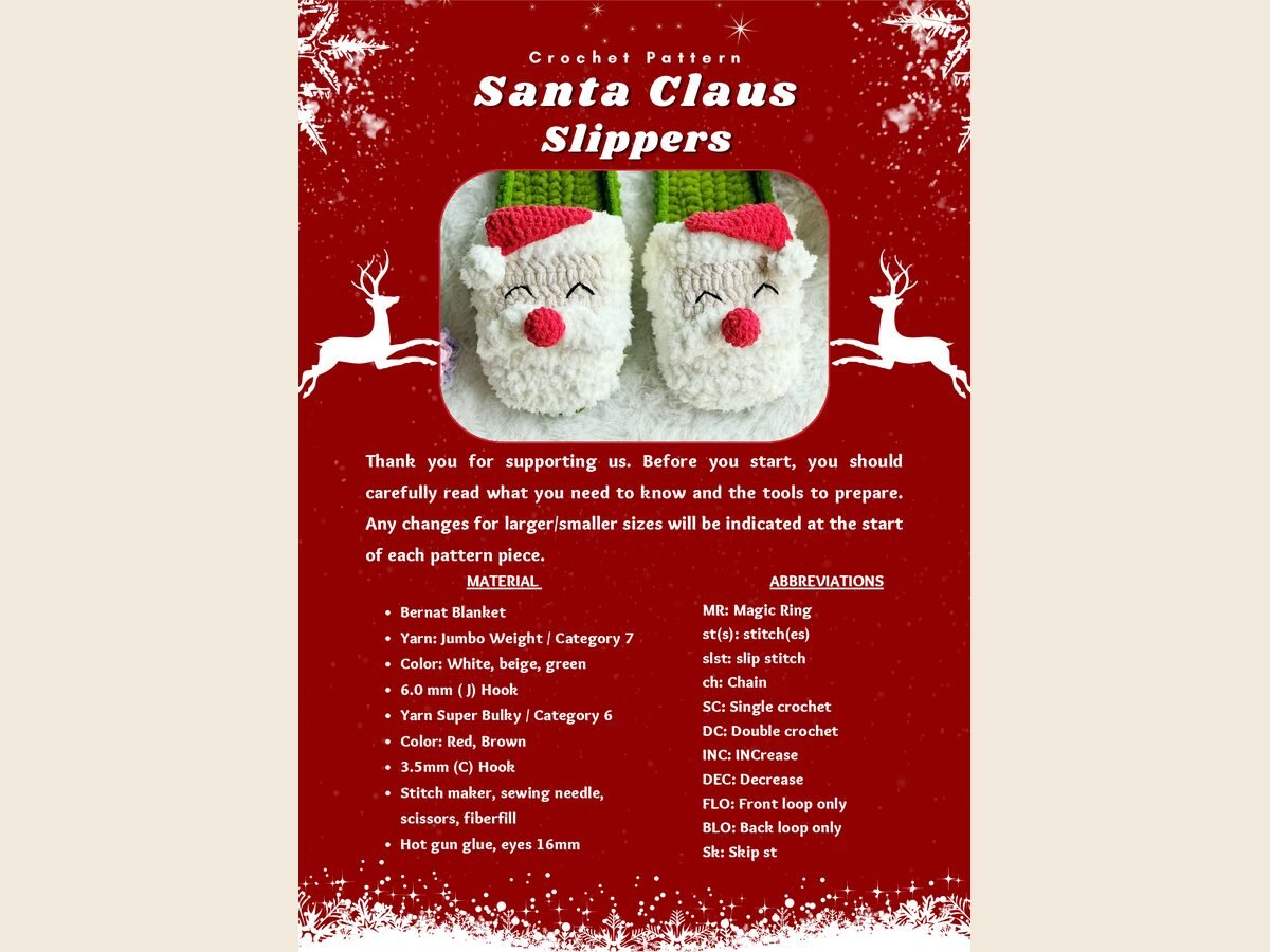 Santa Claus Slippers