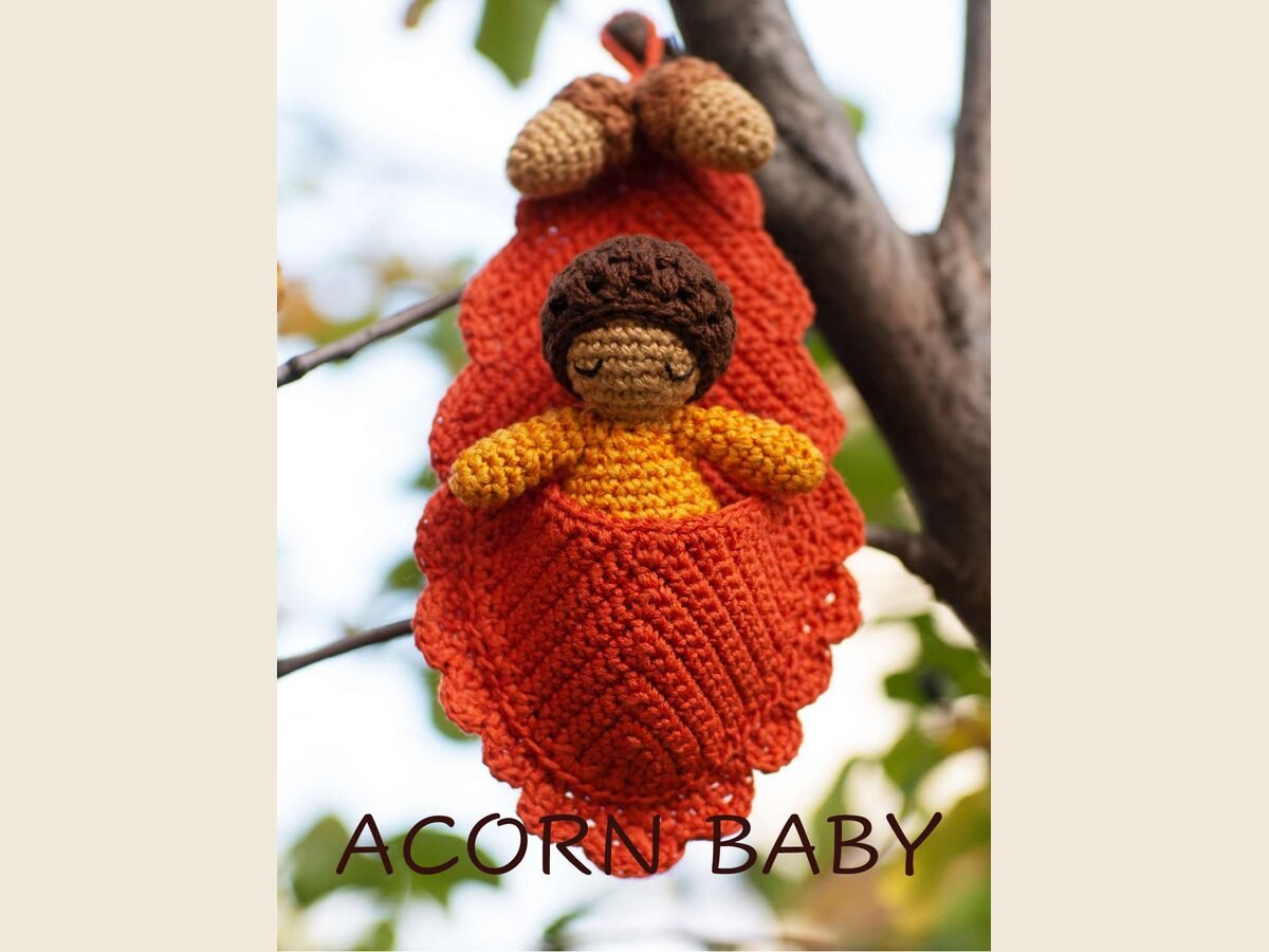 Set of 4 Acorn Acorn