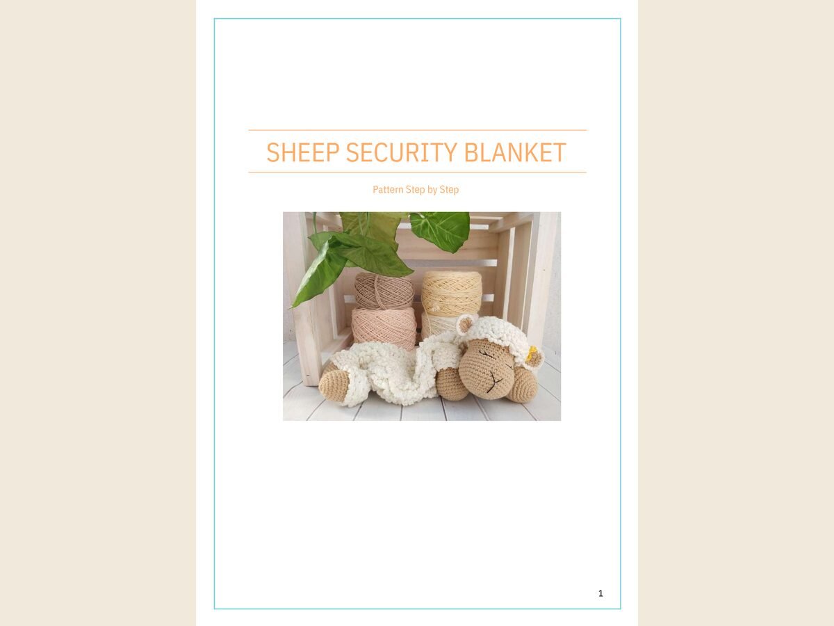 Sheep Blanket Lovey