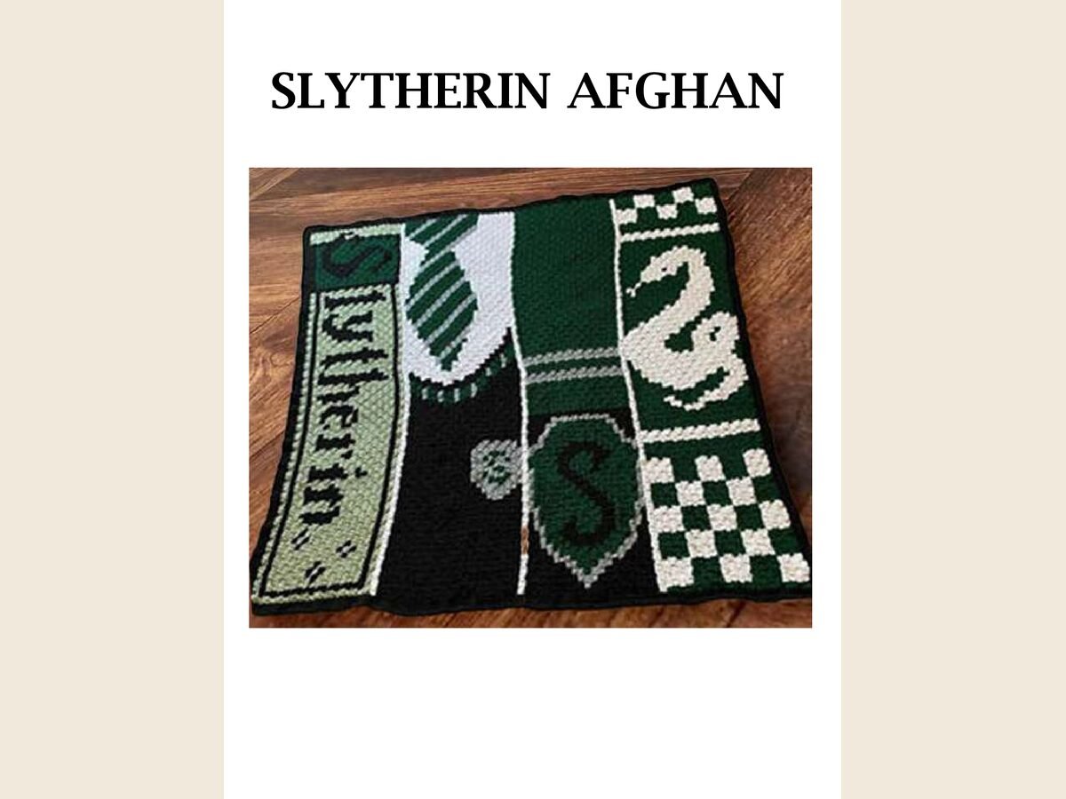 Slytherin Afghan