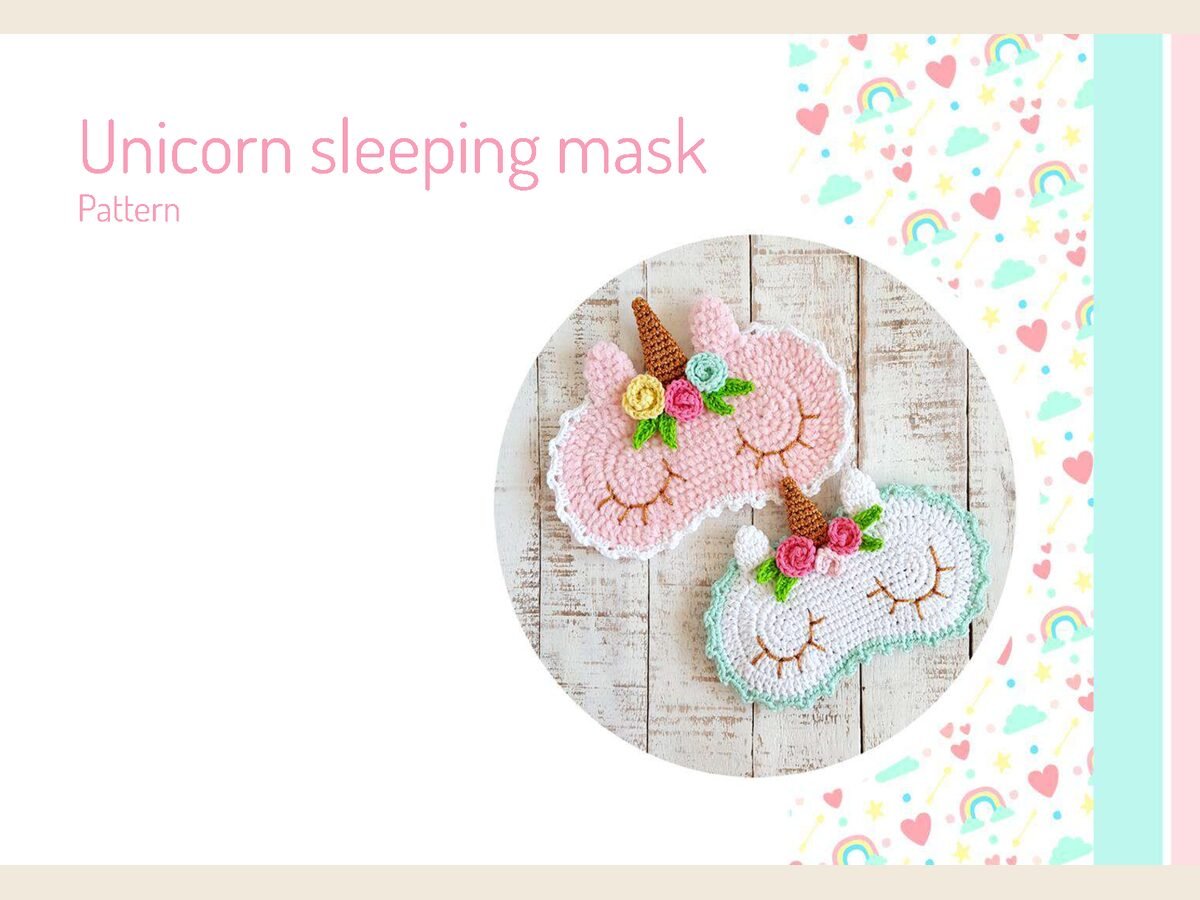 Unicorn Sleep Mask