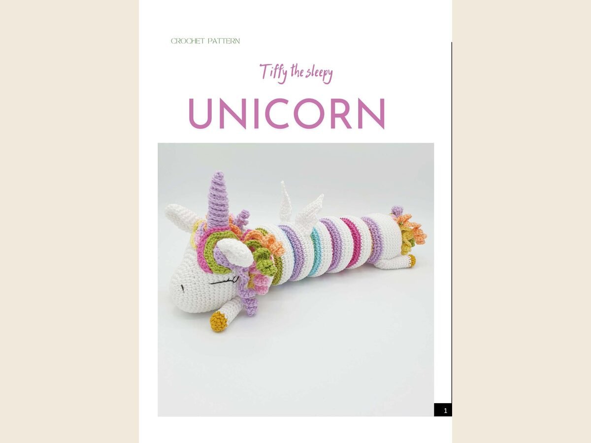 Unicorn Stacking Toy