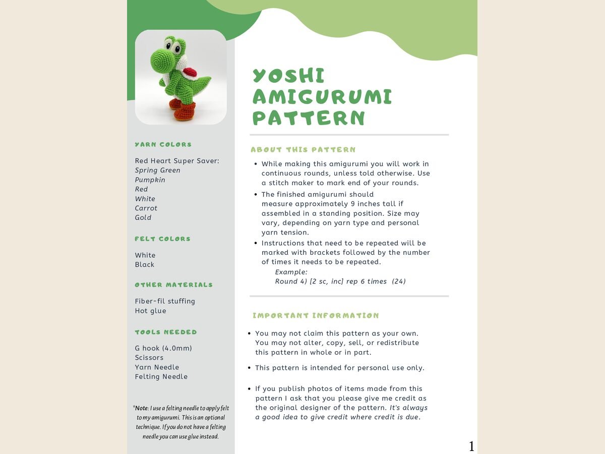 Yoshi Pattern